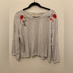 Hollister Stripped Long-sleeve Shirt